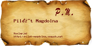 Pilát Magdolna névjegykártya